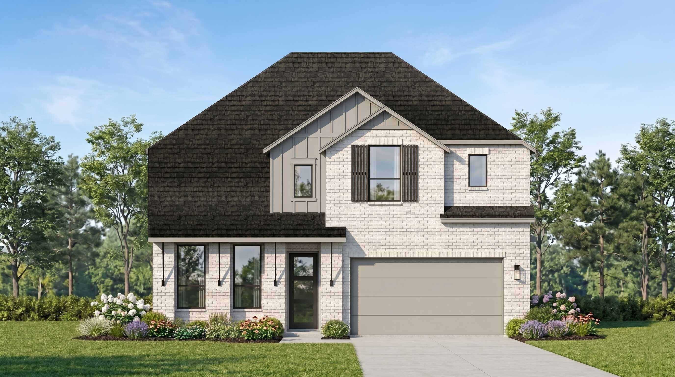 Plan Fordham - Landmark: Denton, Texas - Highland Homes