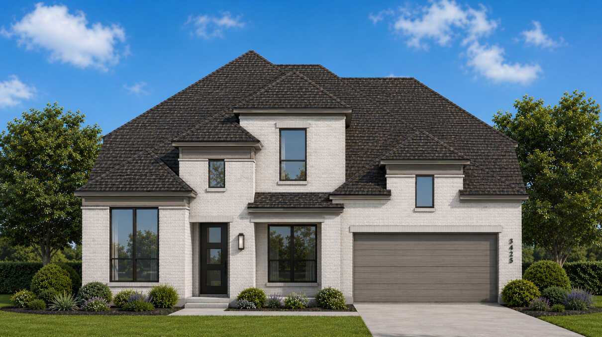 Plan Regis - Meraki: 60ft. lots: Forney, Texas - Highland Homes