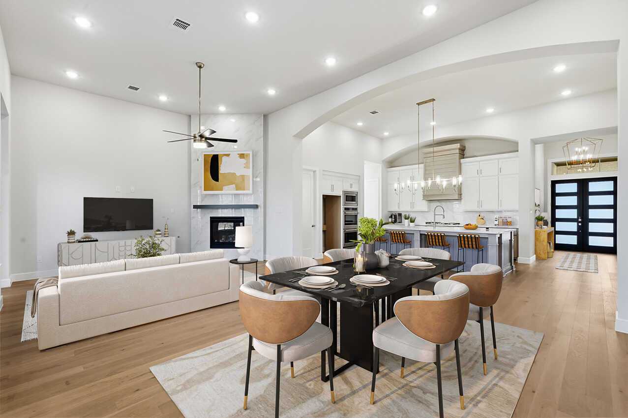 Kitchen/Family Room/Dining Room