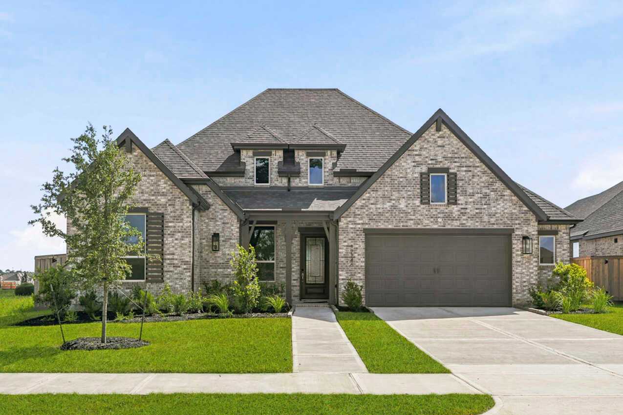 Plan Fleetwood - Riceland: 65ft. lots: Mont Belvieu, Texas - Highland Homes