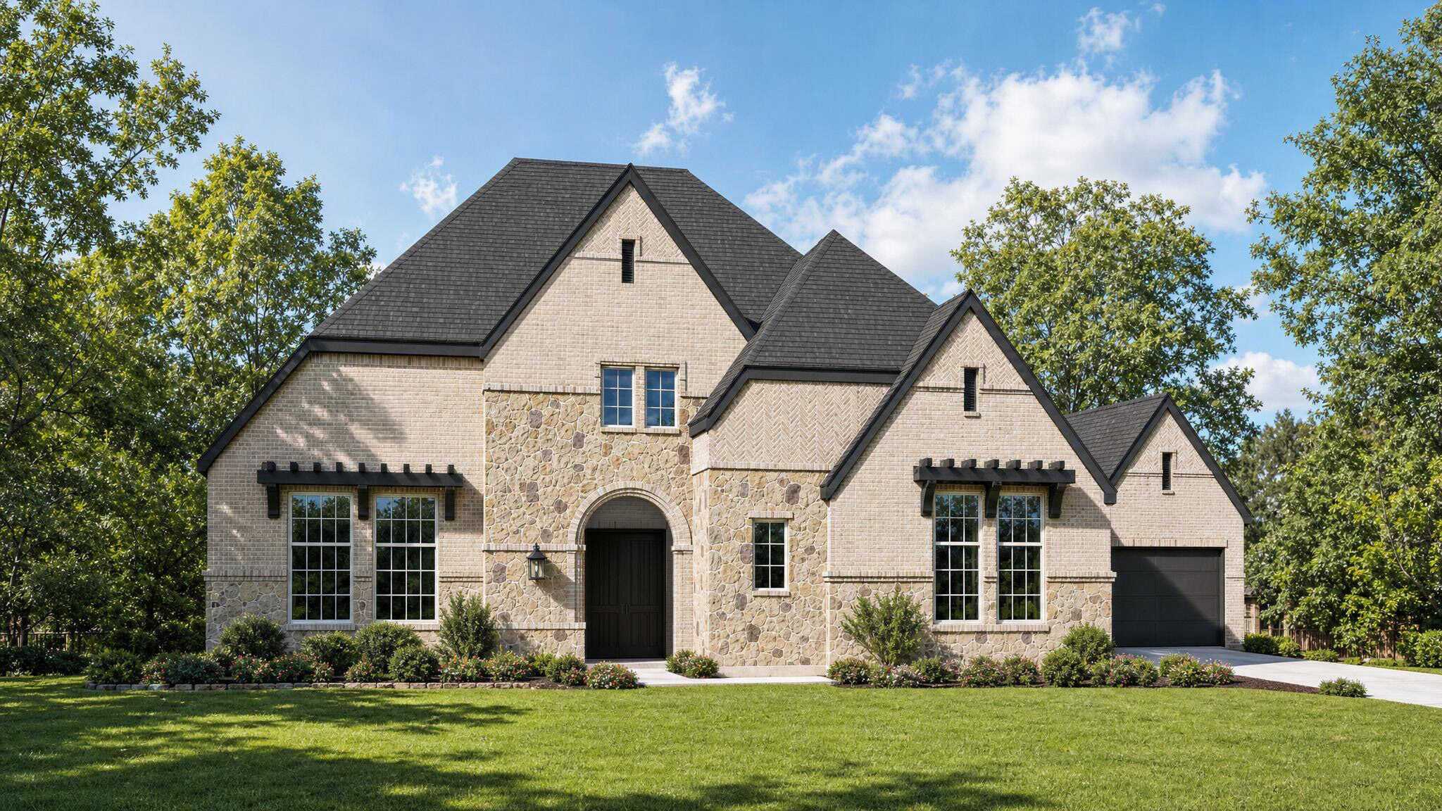 Plan 673 - The Grove Frisco: 95ft. lots: Frisco, Texas - Highland Homes
