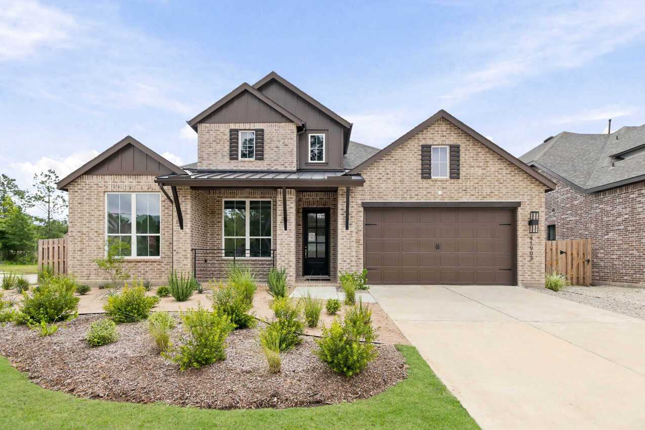 Plan Birchwood - COLTON: 60ft. lots: Montgomery, Texas - Highland Homes