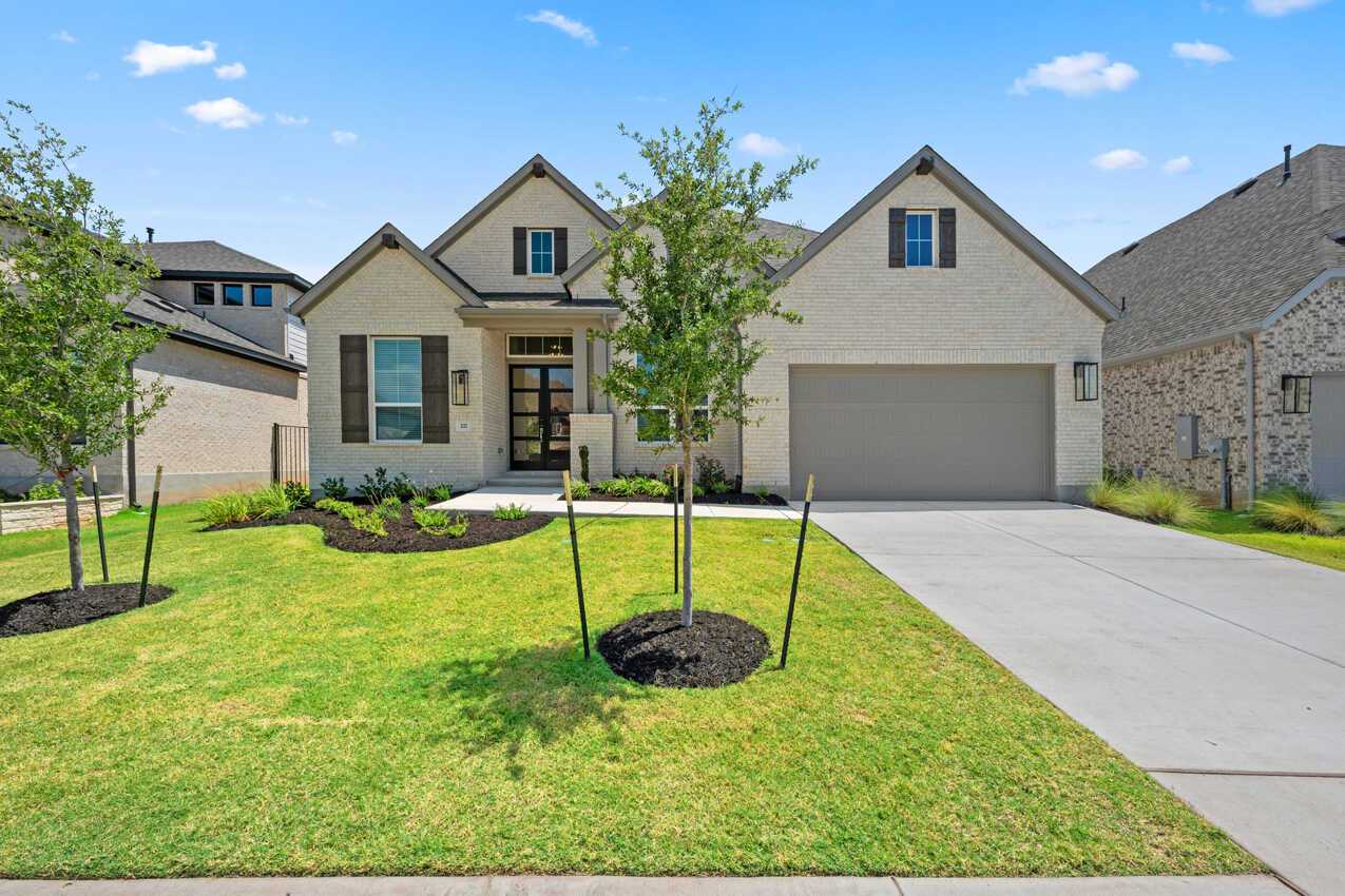 Plan 216 - Santa Rita Ranch: 60ft. lots: Liberty Hill, Texas - Highland Homes