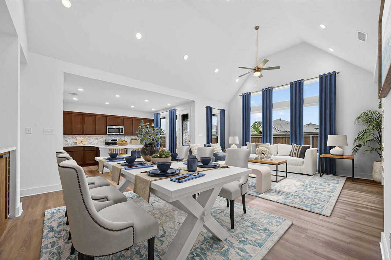 Kitchen/Family Room/Dining Room