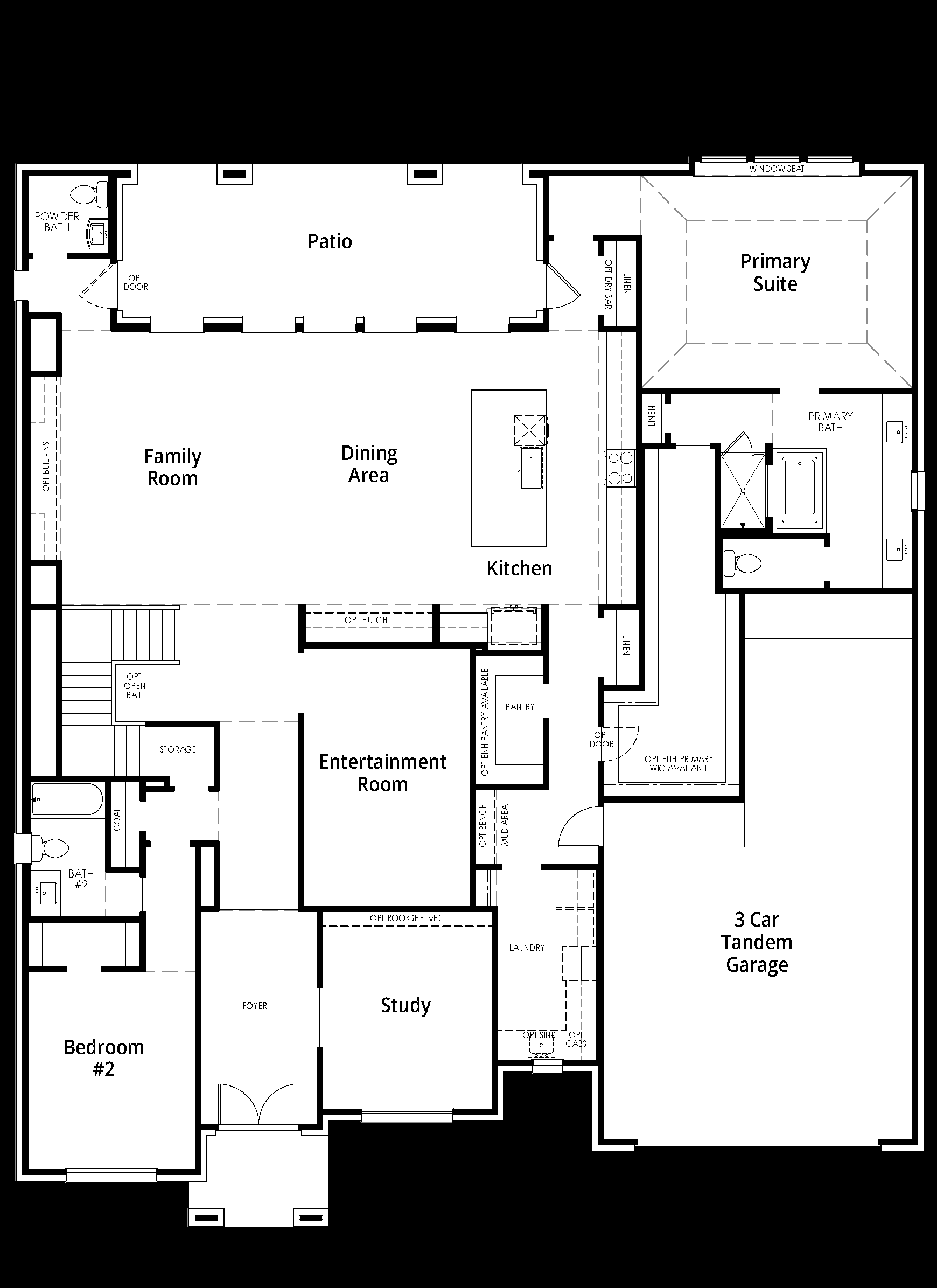 Plan Emerson - Mantua Point: 75ft. lots: Van Alstyne, Texas - Highland Homes