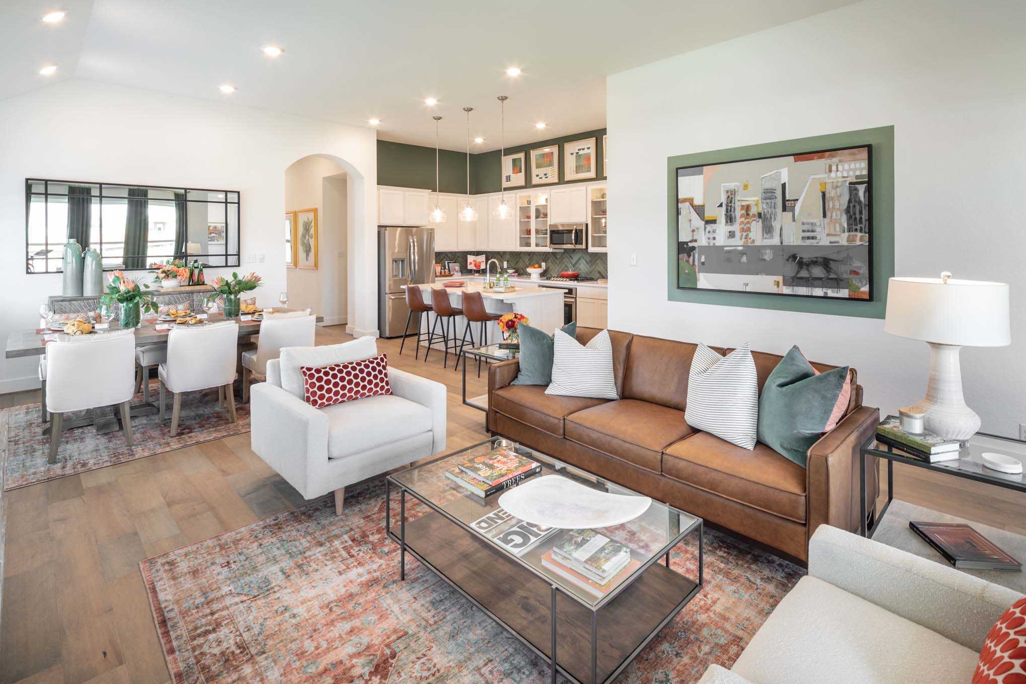 Kitchen/Family Room/Dining Room
