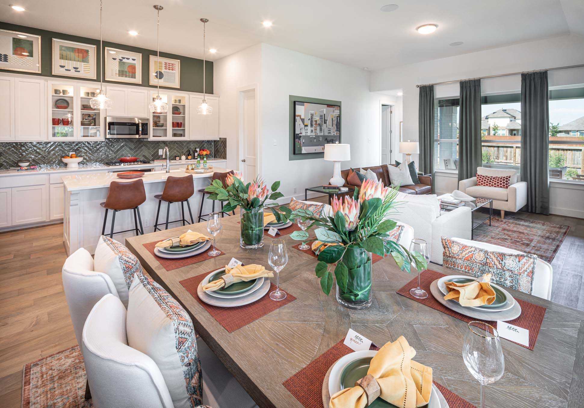 Kitchen/Family Room/Dining Room