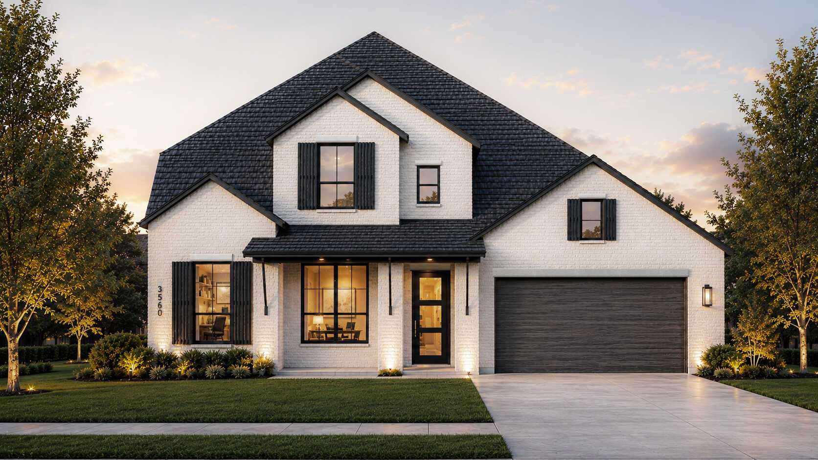 Plan Telford - The George: Richmond, Texas - Highland Homes