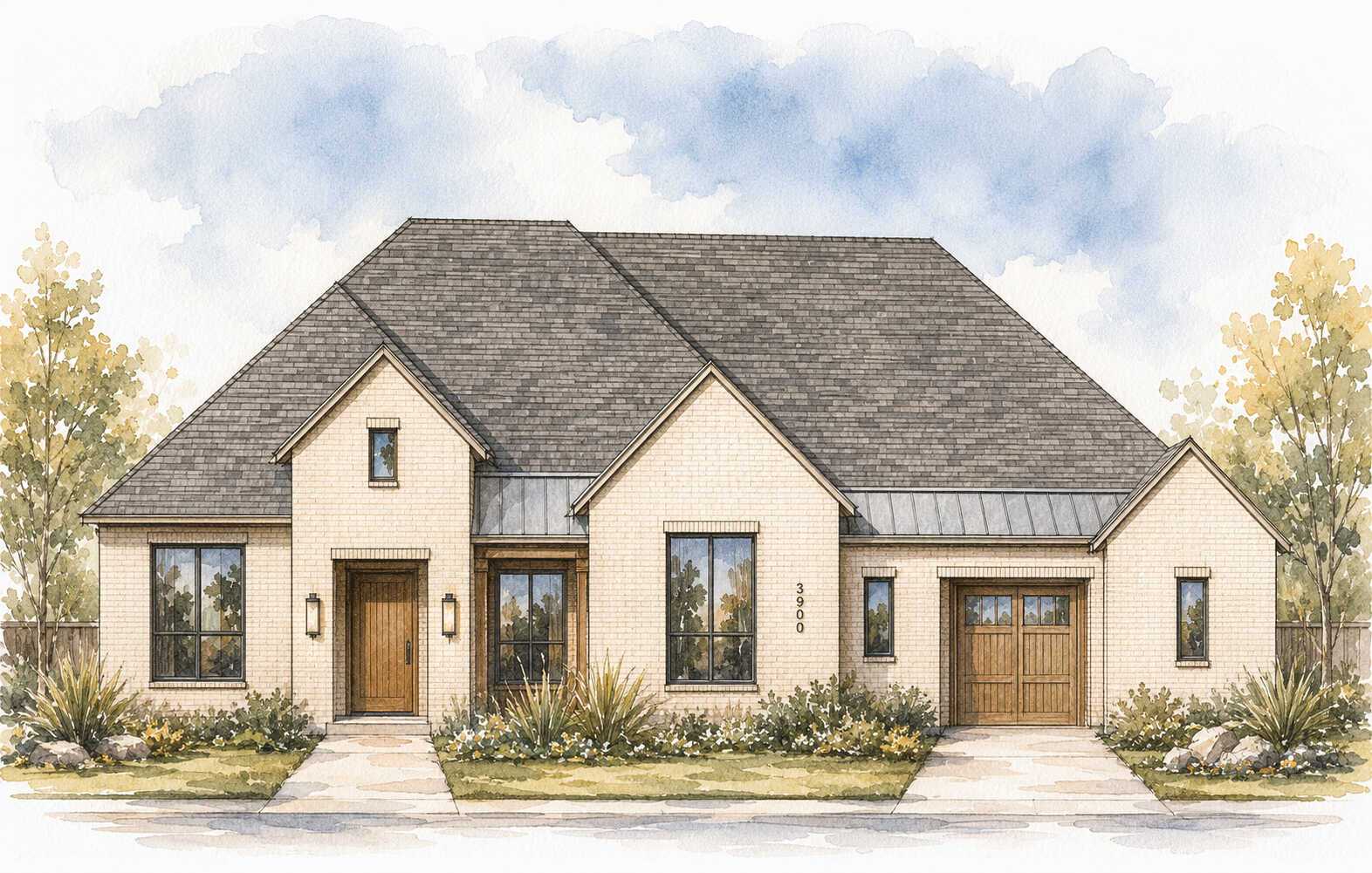 Plan Palmetto - McCreary Meadows: Parker, Texas - Huntington Homes