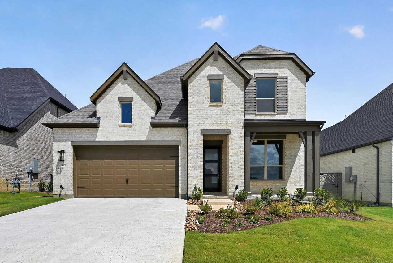 Plan Croydon - Pecan Square: 50ft. lots: Northlake, Texas - Highland Homes