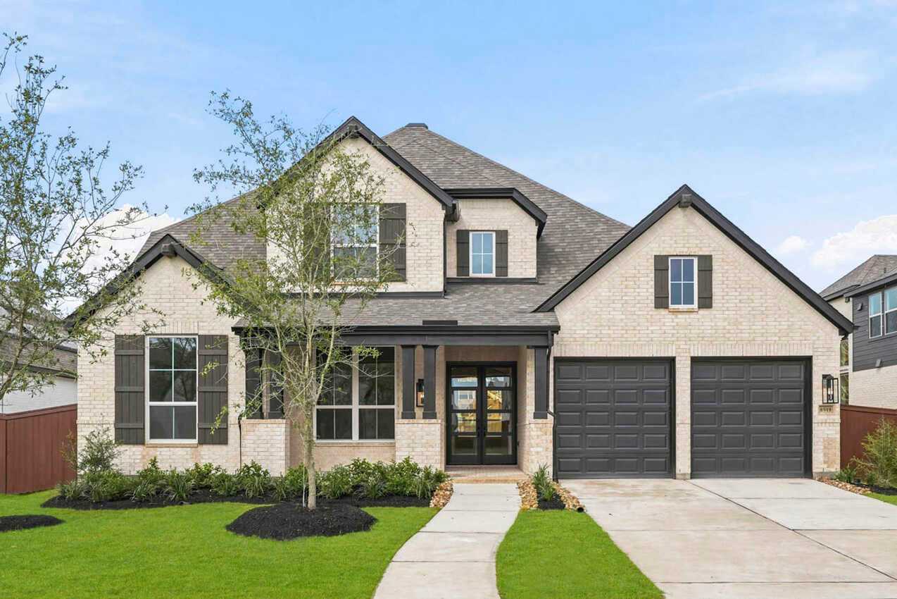 Plan 222 - Meridiana: 65ft. lots: Manvel, Texas - Highland Homes