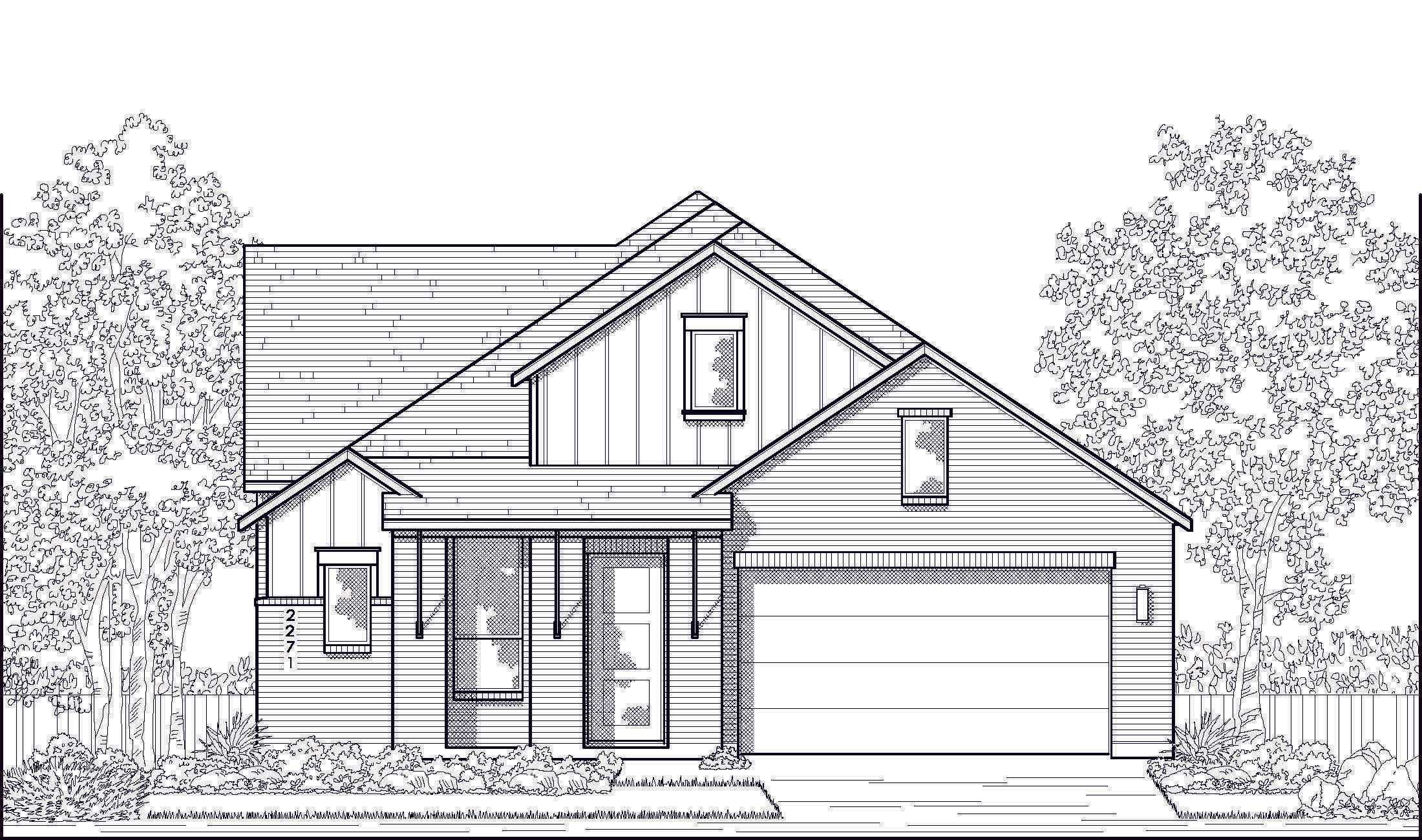 Plan Brent - Ramble: 50ft. lots: Celina, Texas - Highland Homes