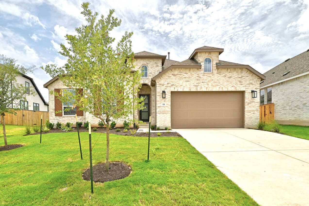 Plan Chesterfield - 6 Creeks at Waterridge: 60ft. lots: Kyle, Texas - Highland Homes