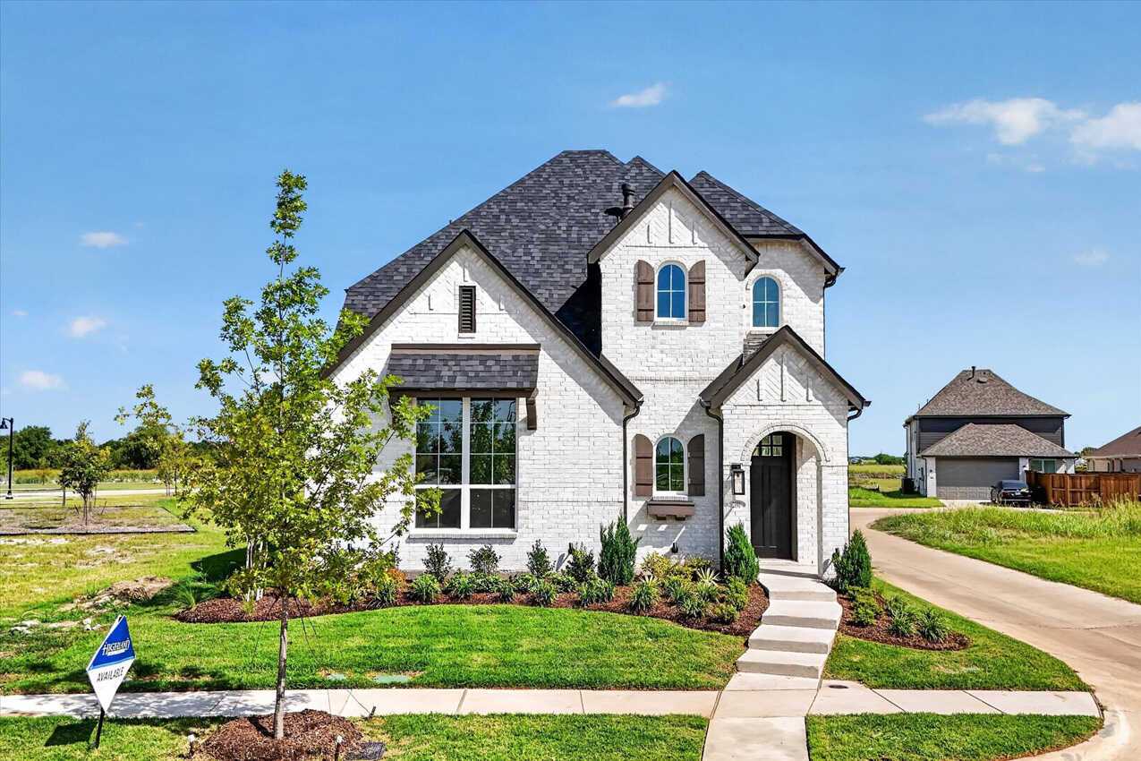 Plan London - Mantua Point: 40ft. lots: Van Alstyne, Texas - Highland Homes