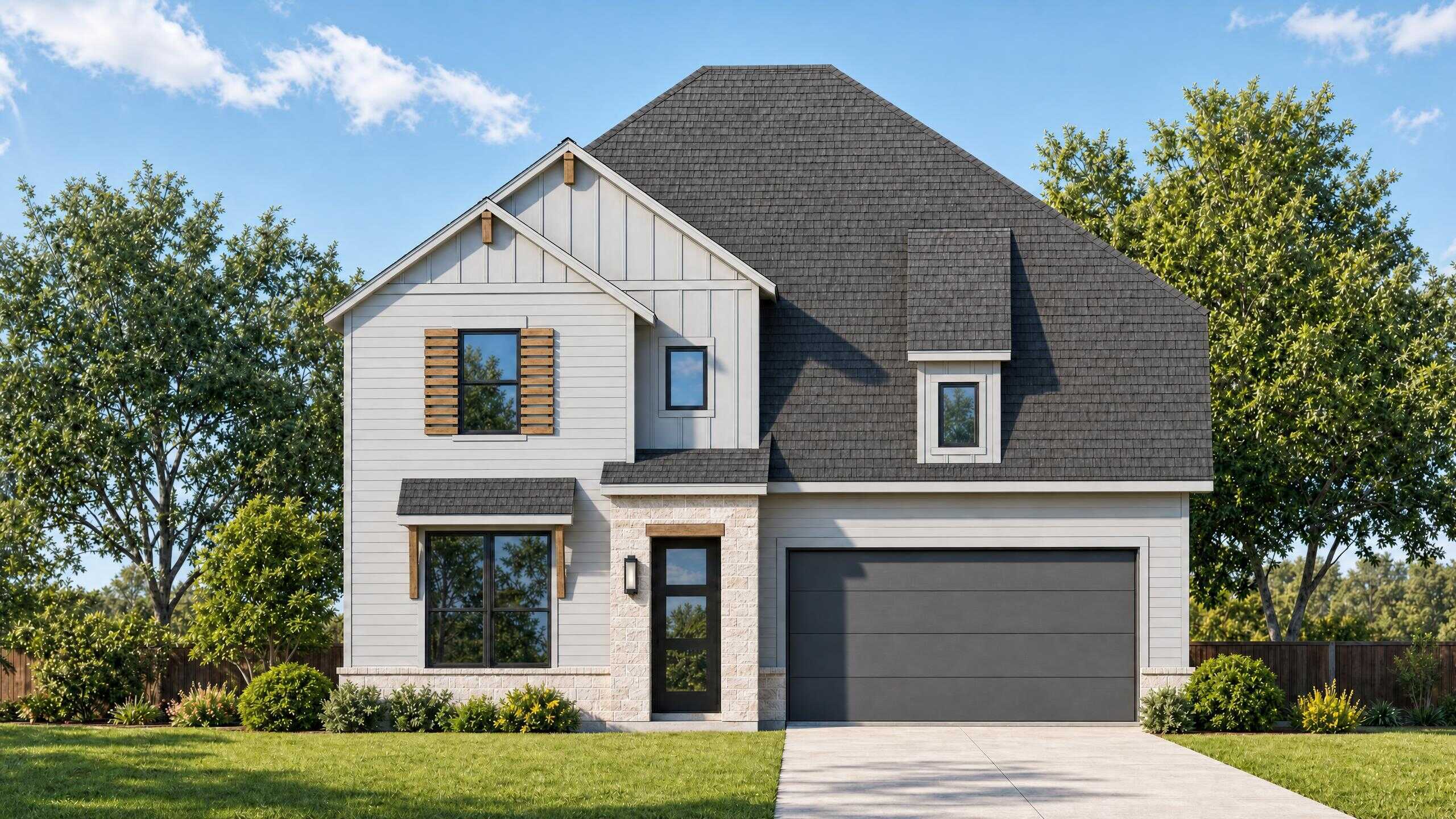 Plan Rodin - Lariat: 50ft. lots: Liberty Hill, Texas - Highland Homes