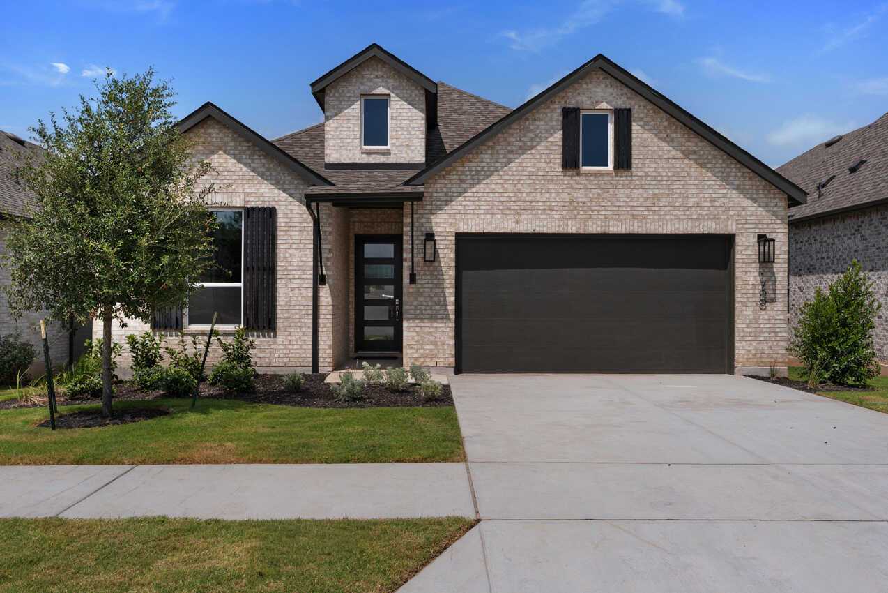 Plan Surrey - Wolf Ranch: 51ft. lots: Georgetown, Texas - Highland Homes