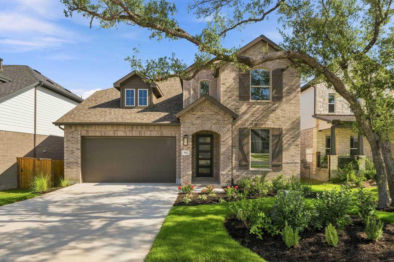 Plan Richmond - Parkside On The River: 50ft. lots: Georgetown, Texas - Highland Homes