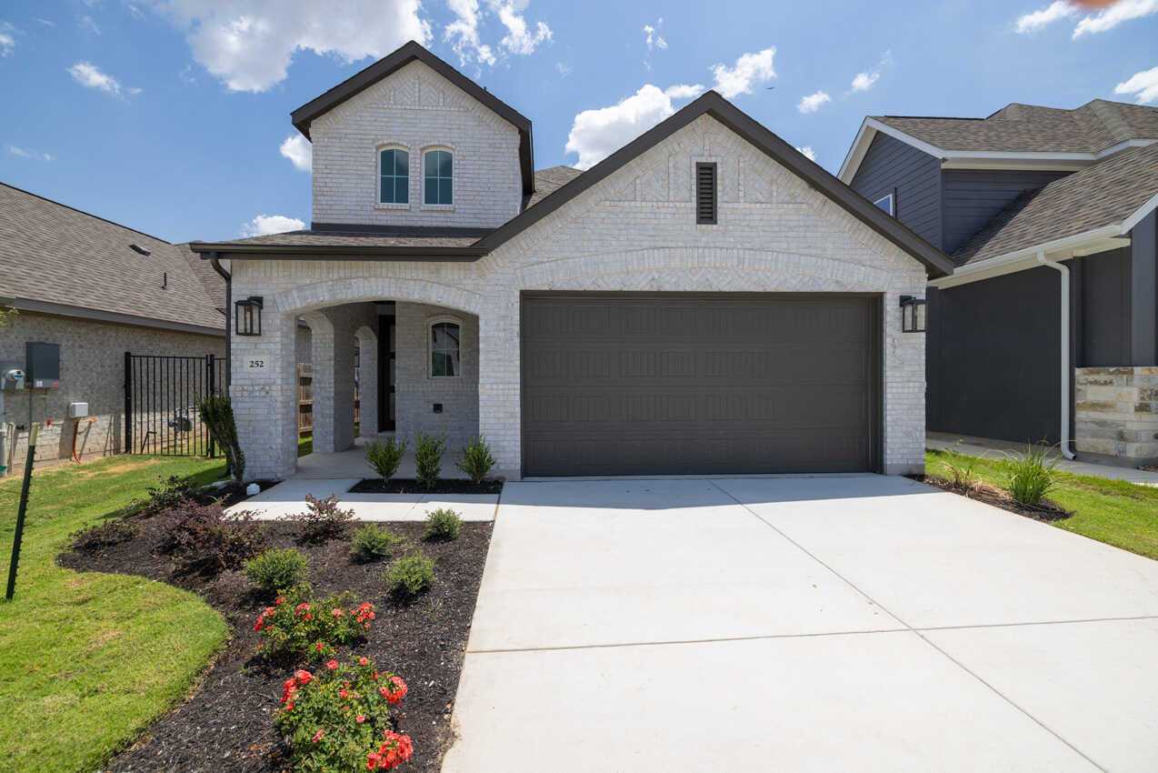 Plan Everleigh - Santa Rita Ranch: 40-45ft. lots: Liberty Hill, Texas - Highland Homes