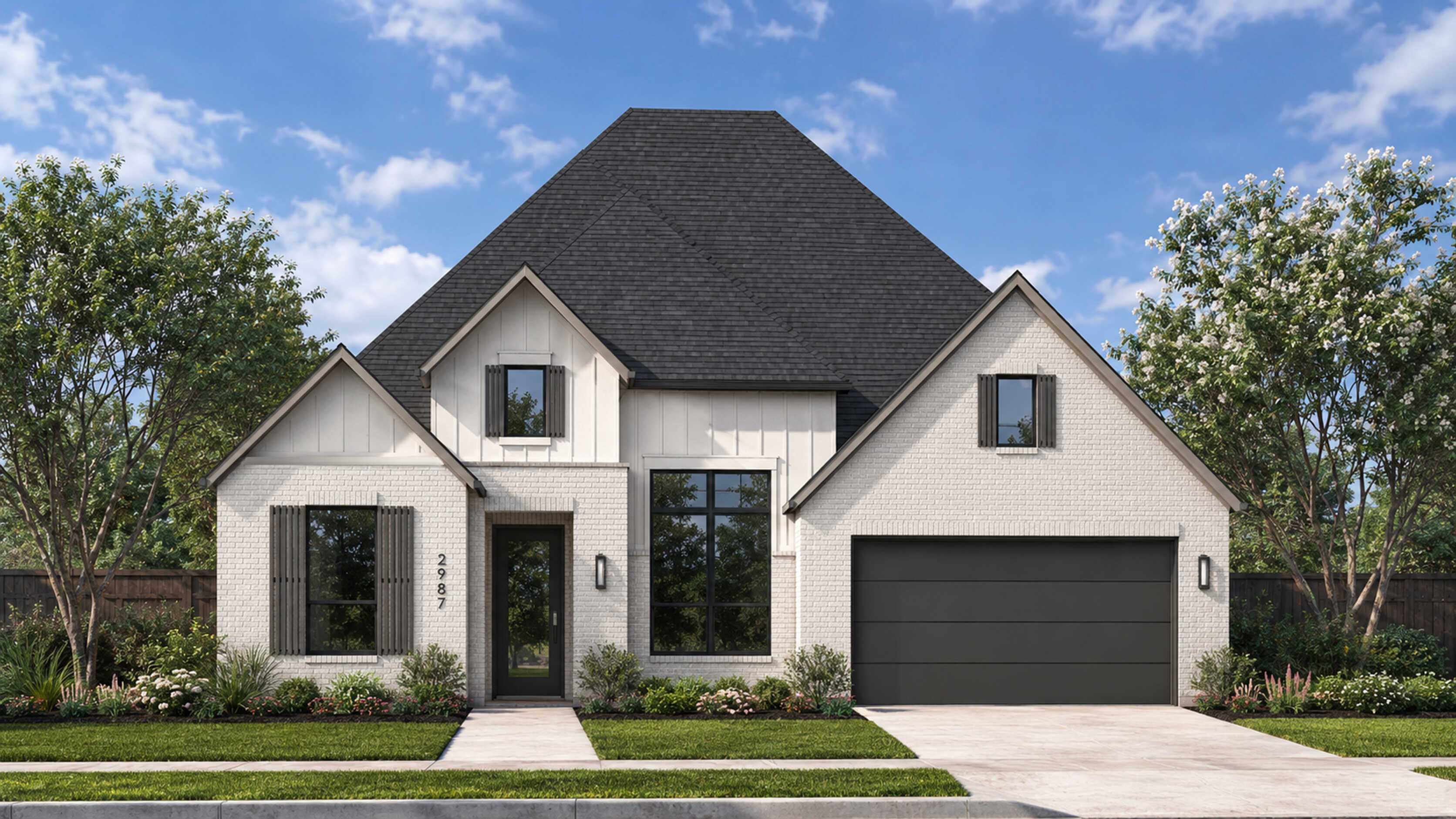 Plan Bradford - Artavia: 60ft. lots: Conroe, Texas - Highland Homes