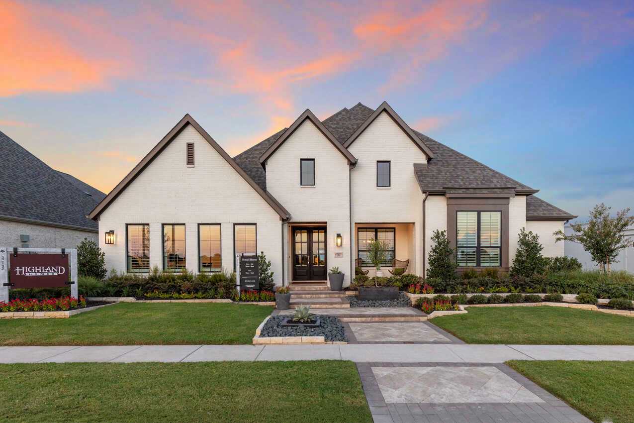 Mantua Point: 75ft. lots por Highland Homes en Sherman-Denison Texas