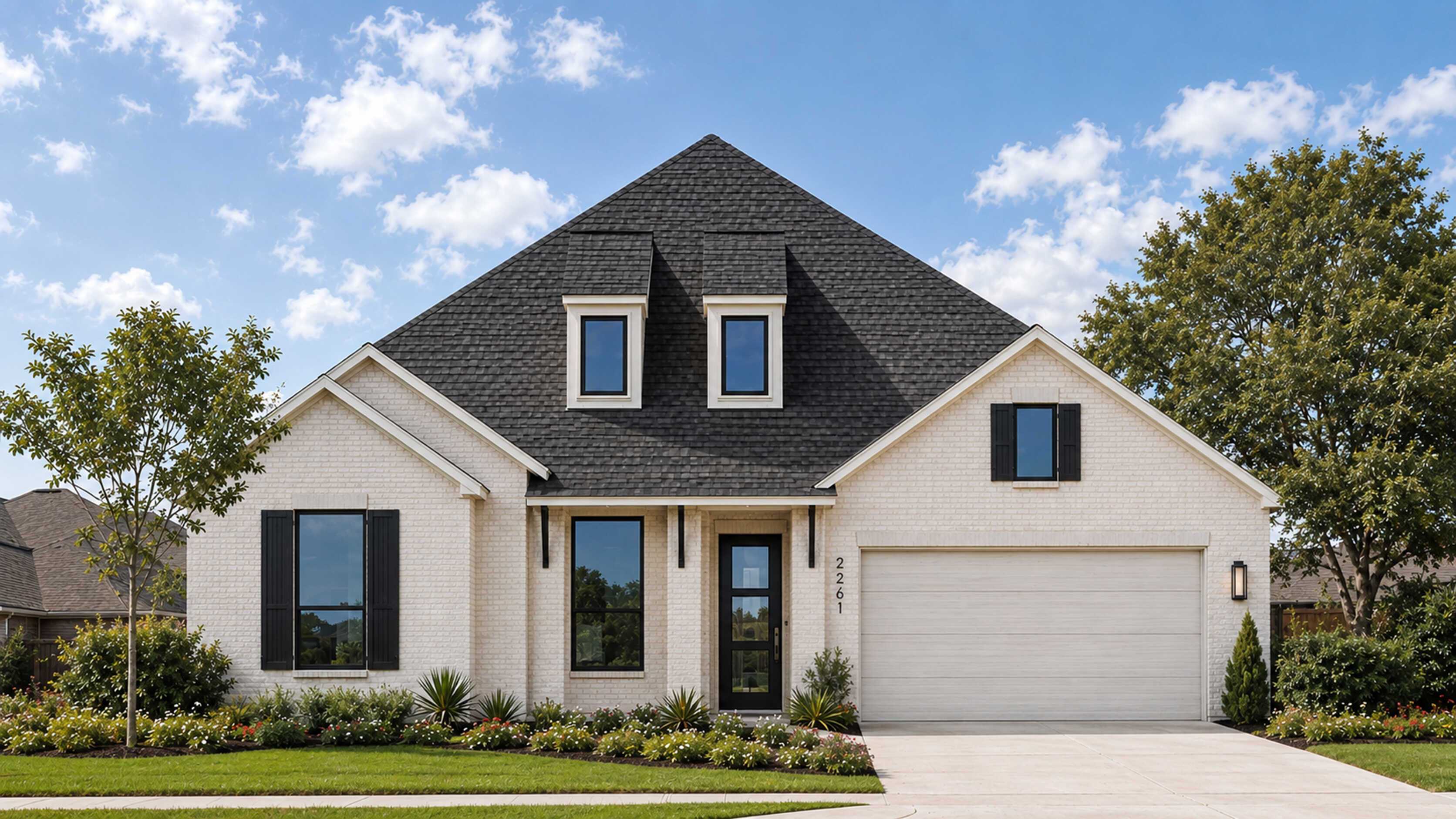 Plan Fleetwood - Riceland: 65ft. lots: Mont Belvieu, Texas - Highland Homes