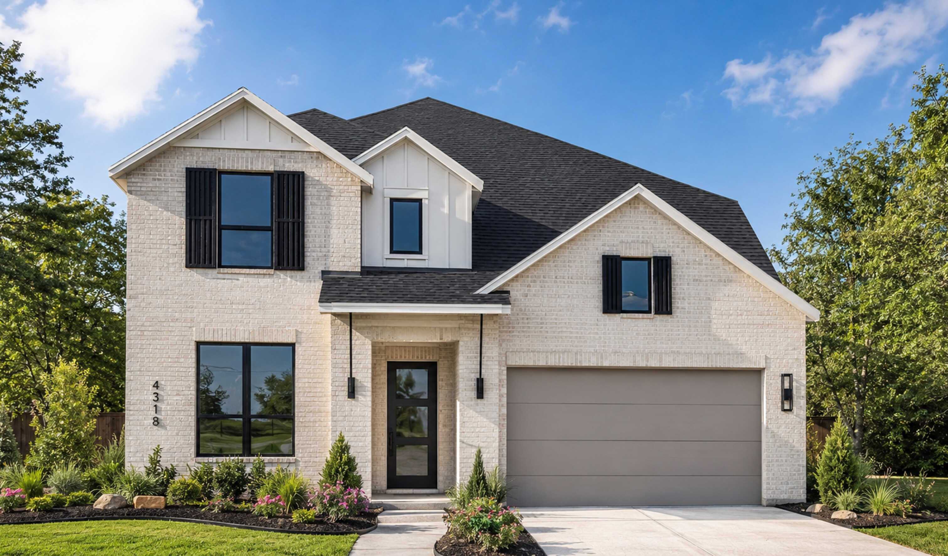 Plan Hanford - Two Step Farm: 50ft. lots: Montgomery, Texas - Highland Homes