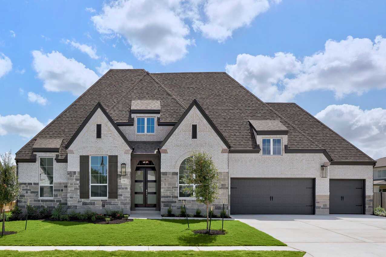 Plan 274 - Santa Rita Ranch: 90ft. lots: Liberty Hill, Texas - Highland Homes