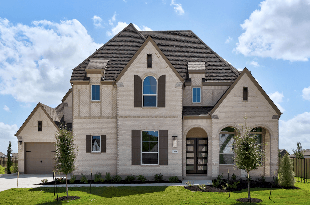 Plan Varese - Santa Rita Ranch: 90ft. lots: Liberty Hill, Texas - Highland Homes