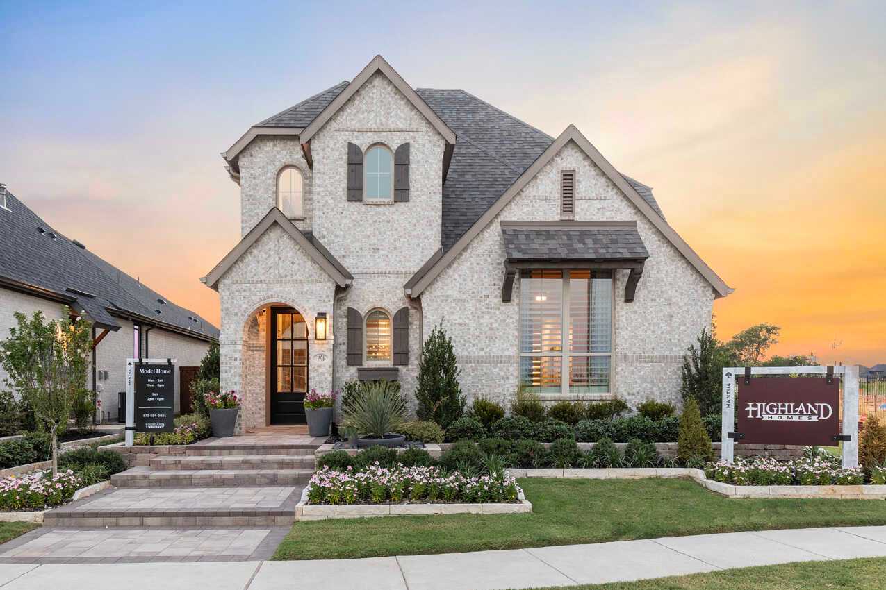 Mantua Point: 40ft. lots por Highland Homes en Sherman-Denison Texas