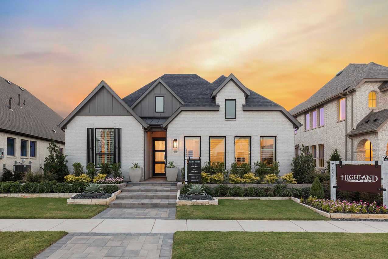 Mantua Point: 55ft. lots por Highland Homes en Sherman-Denison Texas