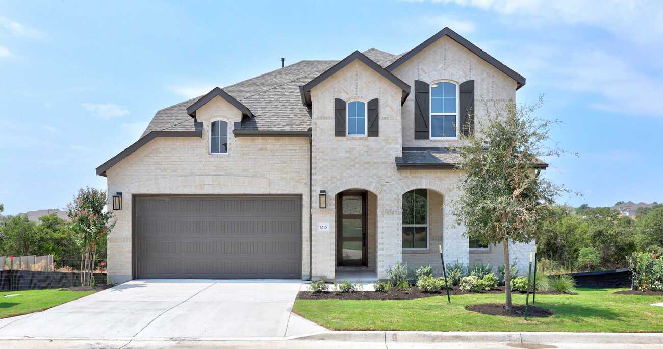 Plan Middleton - Wolf Ranch: 51ft. lots: Georgetown, Texas - Highland Homes