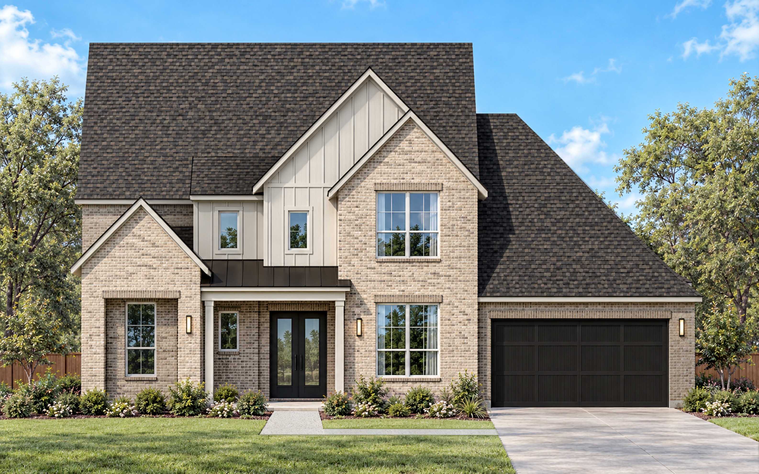 Plan Addison - Ramble: 74ft. lots: Celina, Texas - Highland Homes