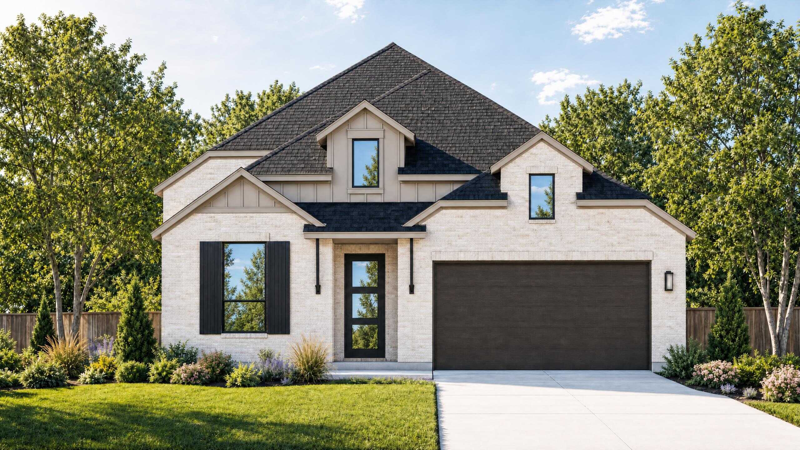 Plan Hampton - Two Step Farm: 50ft. lots: Montgomery, Texas - Highland Homes