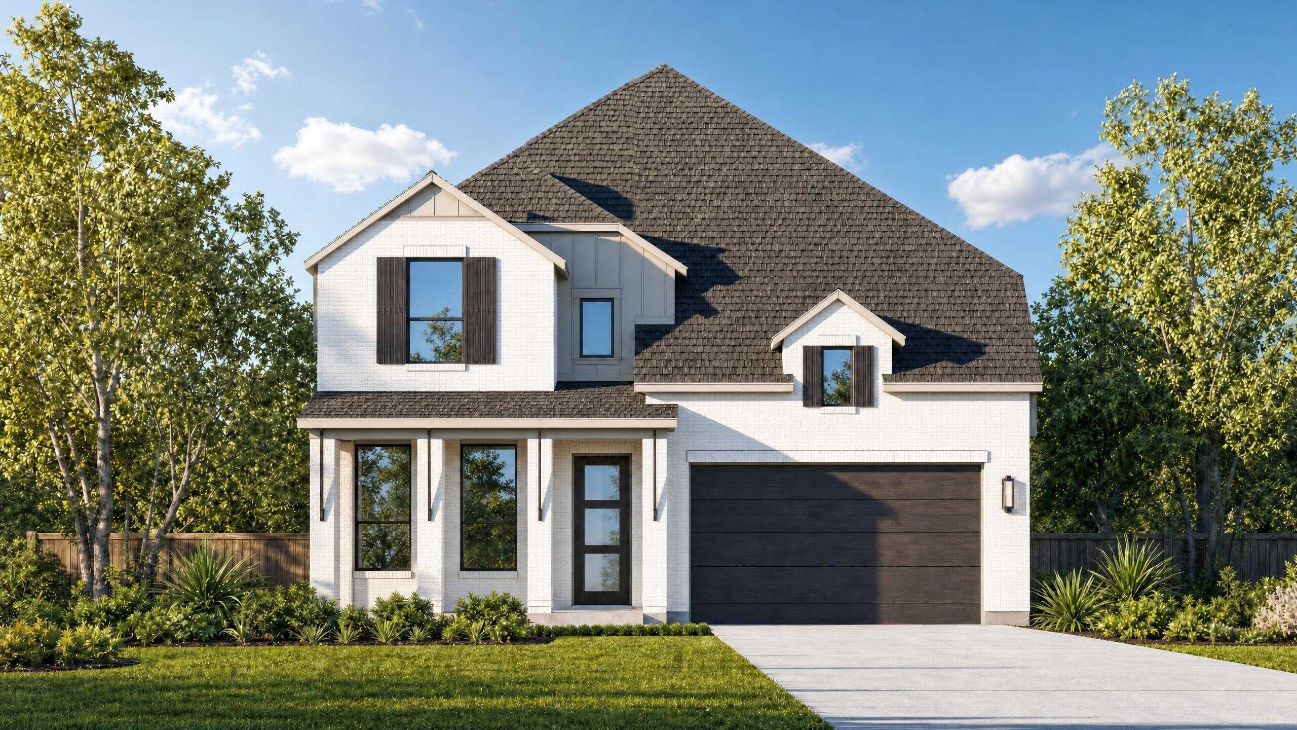 Plan Elmhurst - Ramble: 50ft. lots: Celina, Texas - Highland Homes