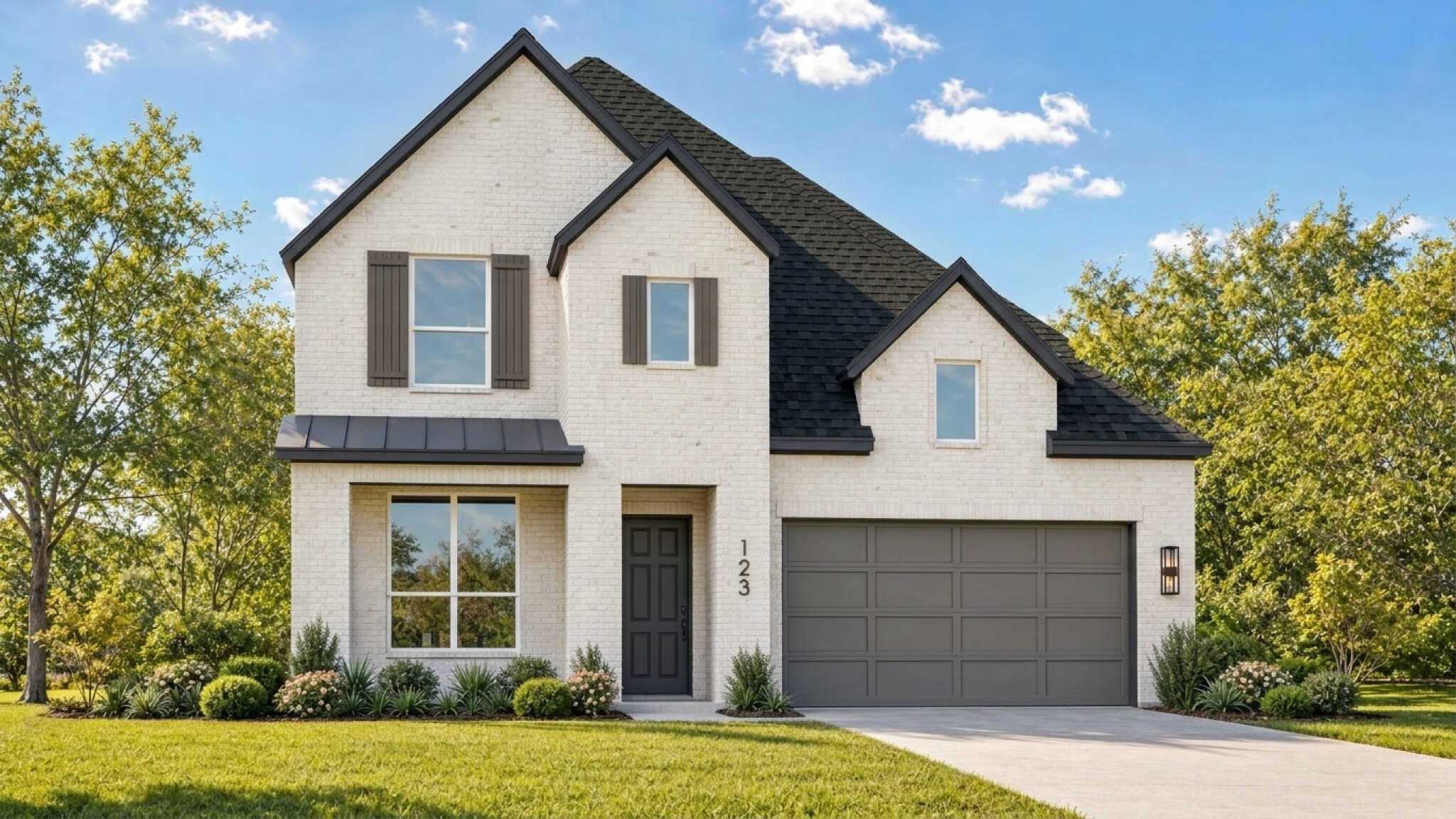 Plan Elmhurst - The Parks at Wilson Creek: 50ft. lots: Celina, Texas - Highland Homes