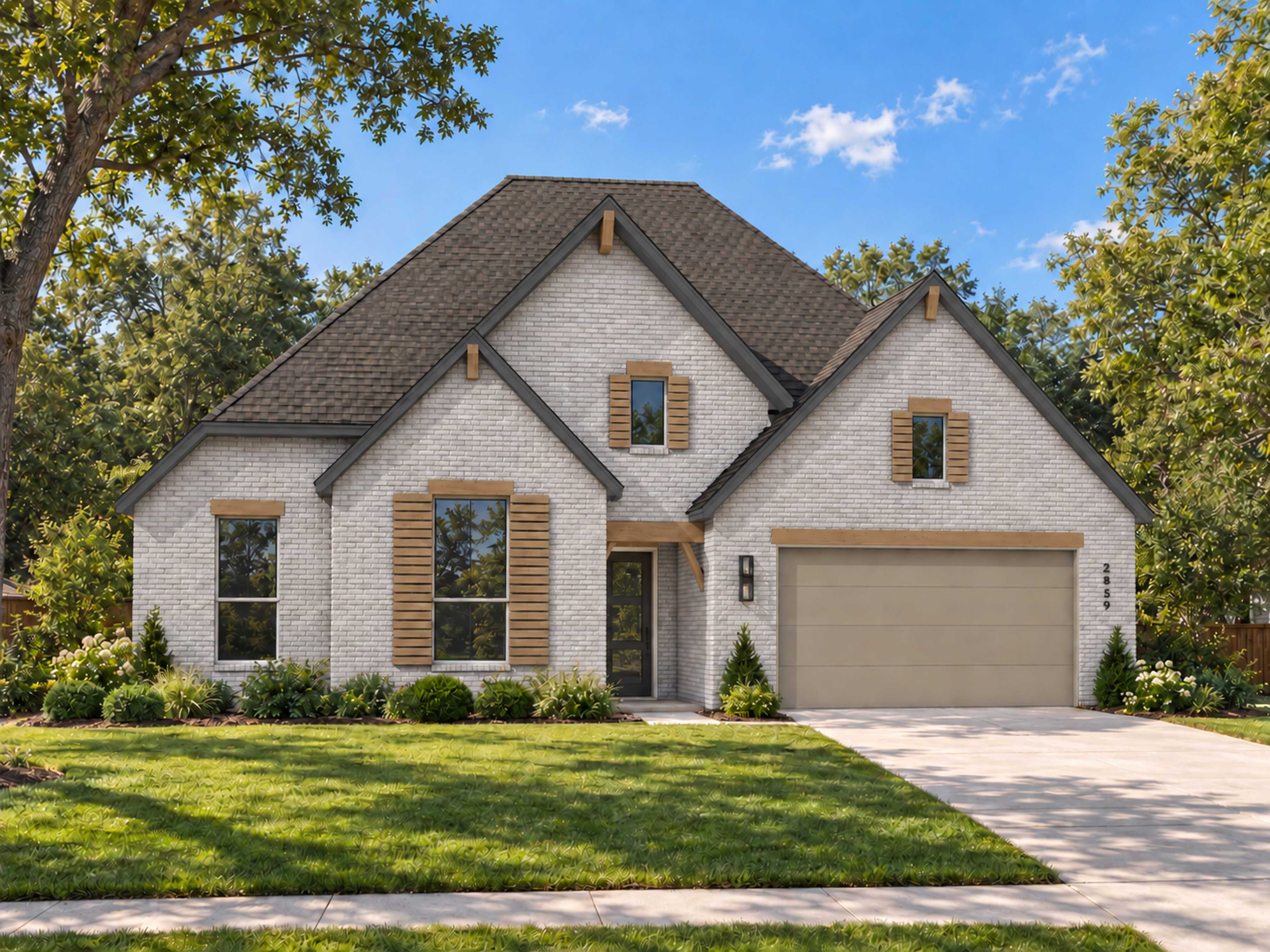 Plan Chesterfield - The George: Richmond, Texas - Highland Homes