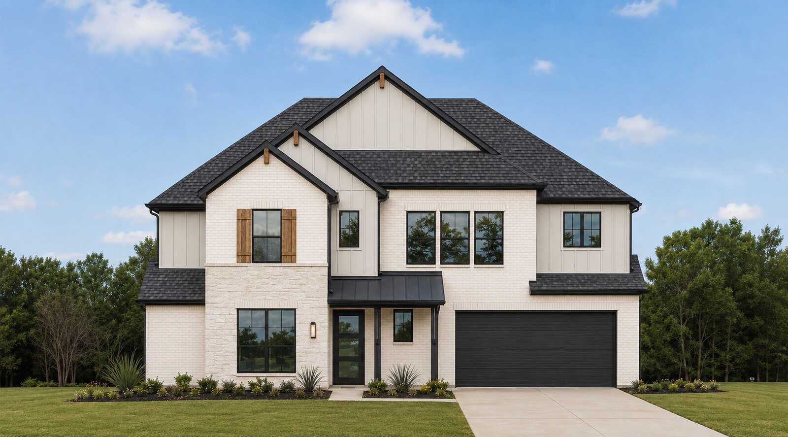 Plan Rogers Mason - Lariat: 70ft. lots: Liberty Hill, Texas - Highland Homes