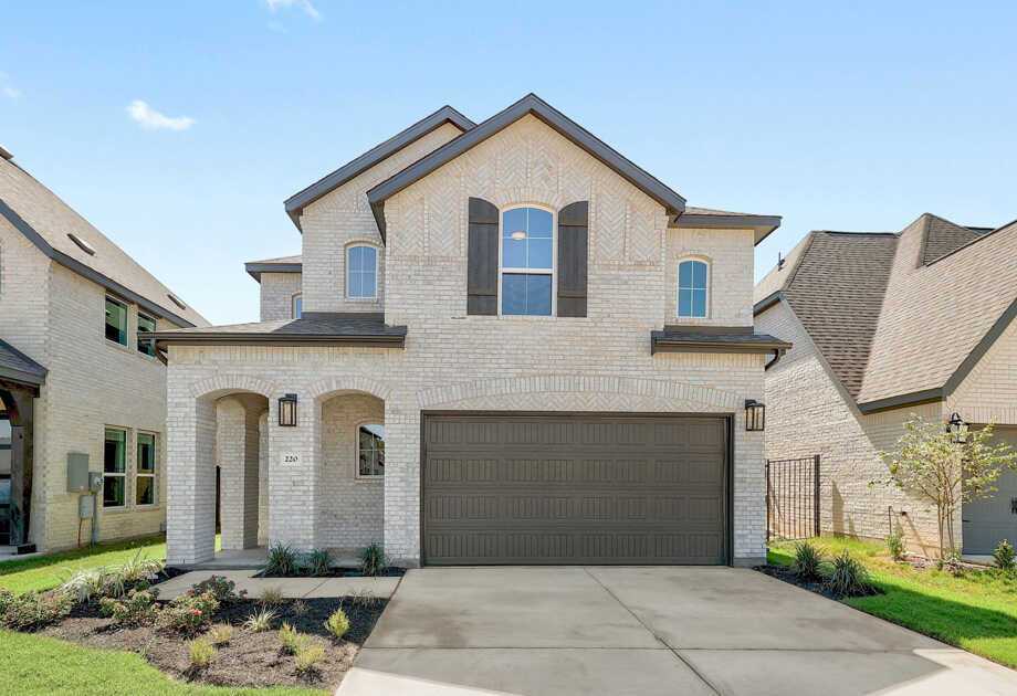 Plan Easton - Santa Rita Ranch: 40-45ft. lots: Liberty Hill, Texas - Highland Homes