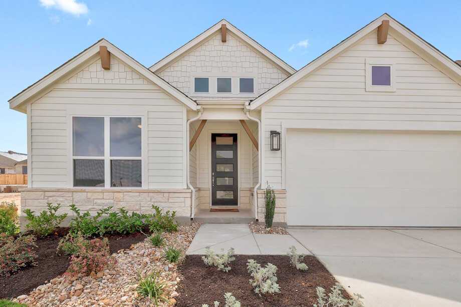Plan VanGogh-SS - Lariat: 50ft. lots: Liberty Hill, Texas - Highland Homes
