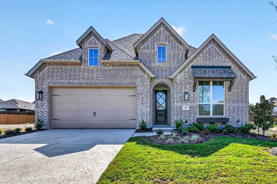 Plan Davenport - Thompson Farms: 50ft. lots: Van Alstyne, Texas - Highland Homes