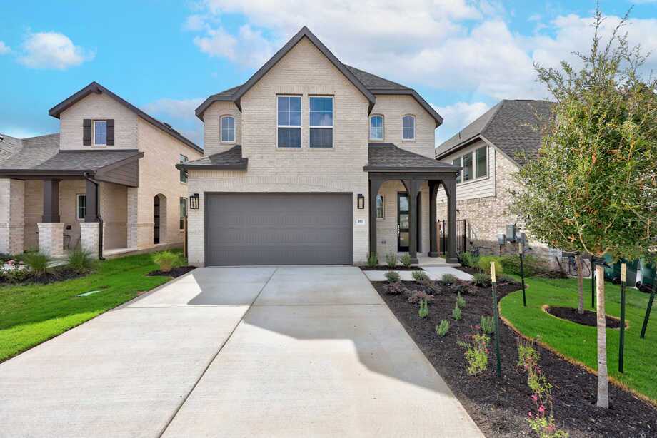 Plan Livingston - Santa Rita Ranch: 40-45ft. lots: Liberty Hill, Texas - Highland Homes