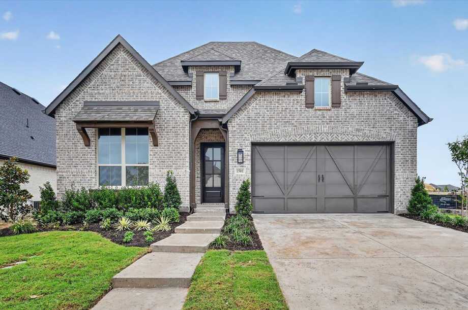 Plan Denton - Mantua: 55ft. lots: Van Alstyne, Texas - Highland Homes
