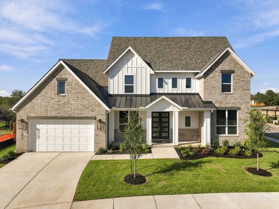 Plan Palermo - Parkside On The River: 70ft. lots: Georgetown, Texas - Highland Homes