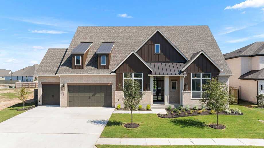 Plan Treviso - Santa Rita Ranch: 90ft. lots: Liberty Hill, Texas - Highland Homes