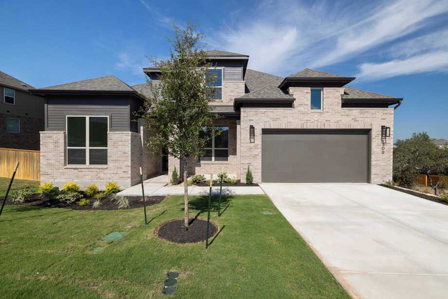 Plan Stanley - Parkside On The River: 60ft. lots: Georgetown, Texas - Highland Homes