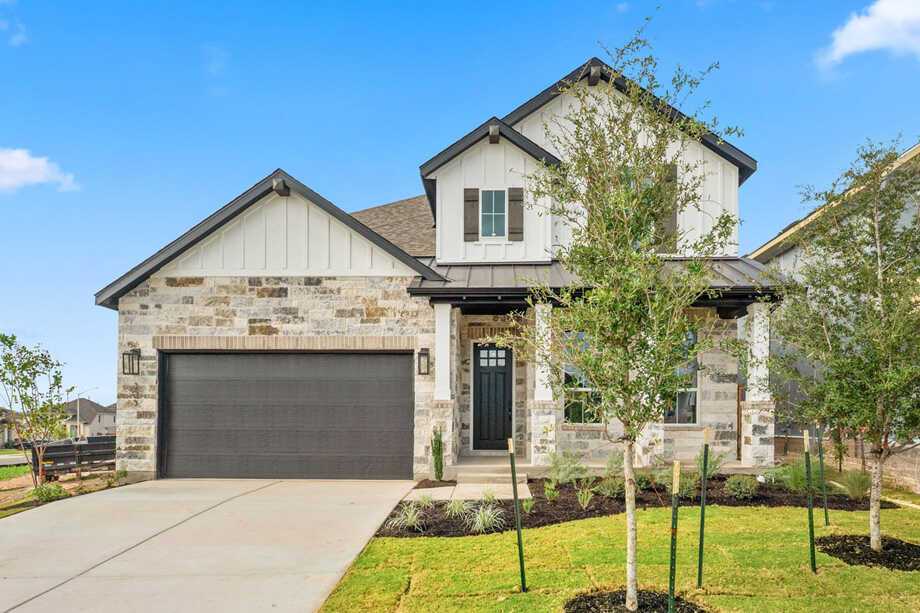 Plan Middleton - Lariat: 50ft. lots: Liberty Hill, Texas - Highland Homes