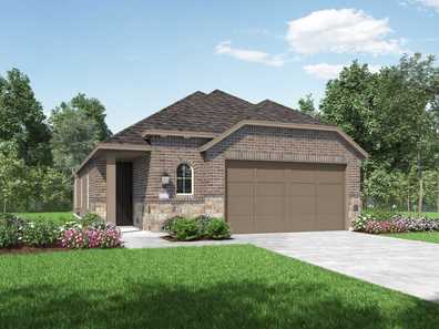 Plan Corby by Highland Homes in San Antonio TX