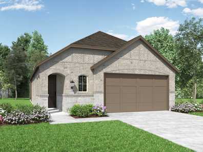 Plan Corby by Highland Homes in Houston TX