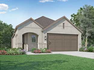Plan Carlton - Santa Rita Ranch: 40-45ft. lots: Liberty Hill, Texas - Highland Homes