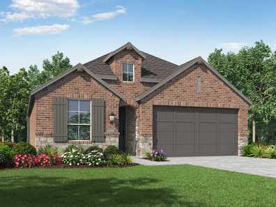 Plan Bentley by Highland Homes in Houston TX